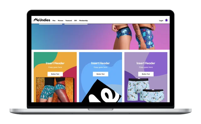 Redesigning The MeUndies Homepage, by José Goicoechea
