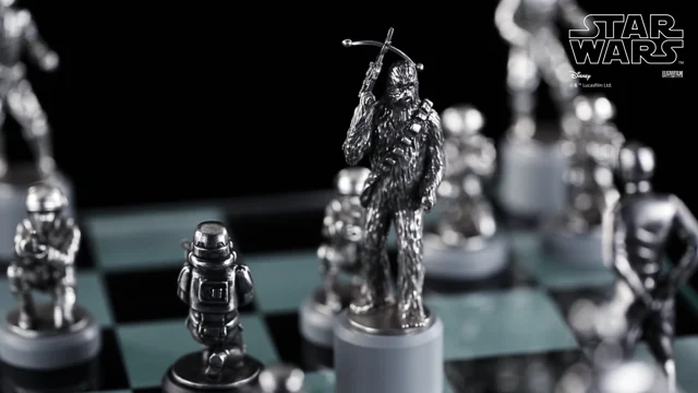 Travel to a Galaxy Far, Far Away with a Star Wars Chess Set
