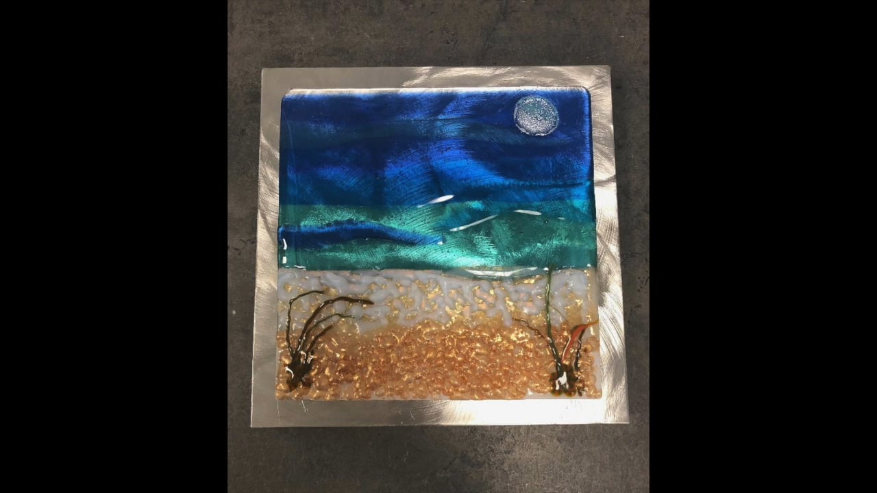 How It's Made...In 30 Minutes Simple Seascapes Glass Fusing Tutorial