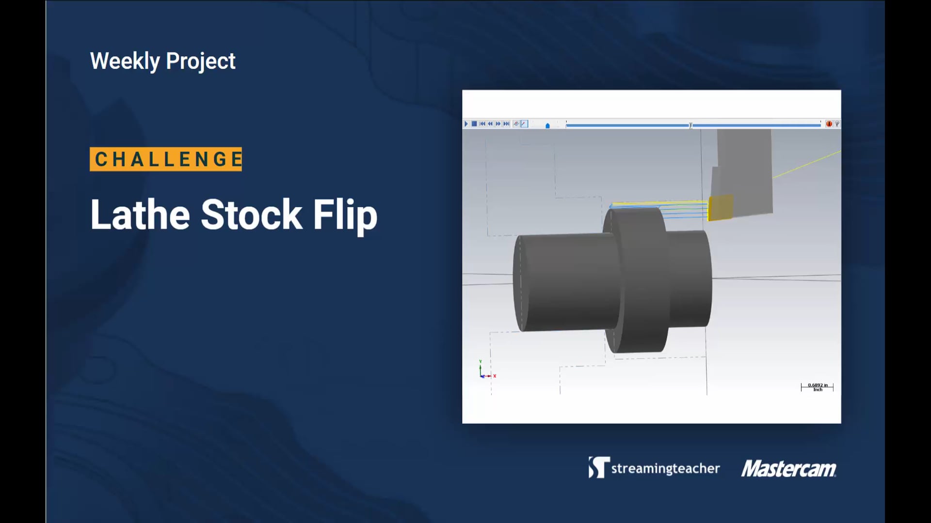 Lathe Stock Flip