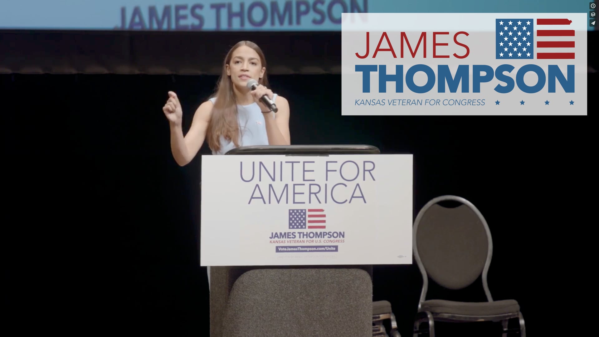 AOC: Rally for James Thompson