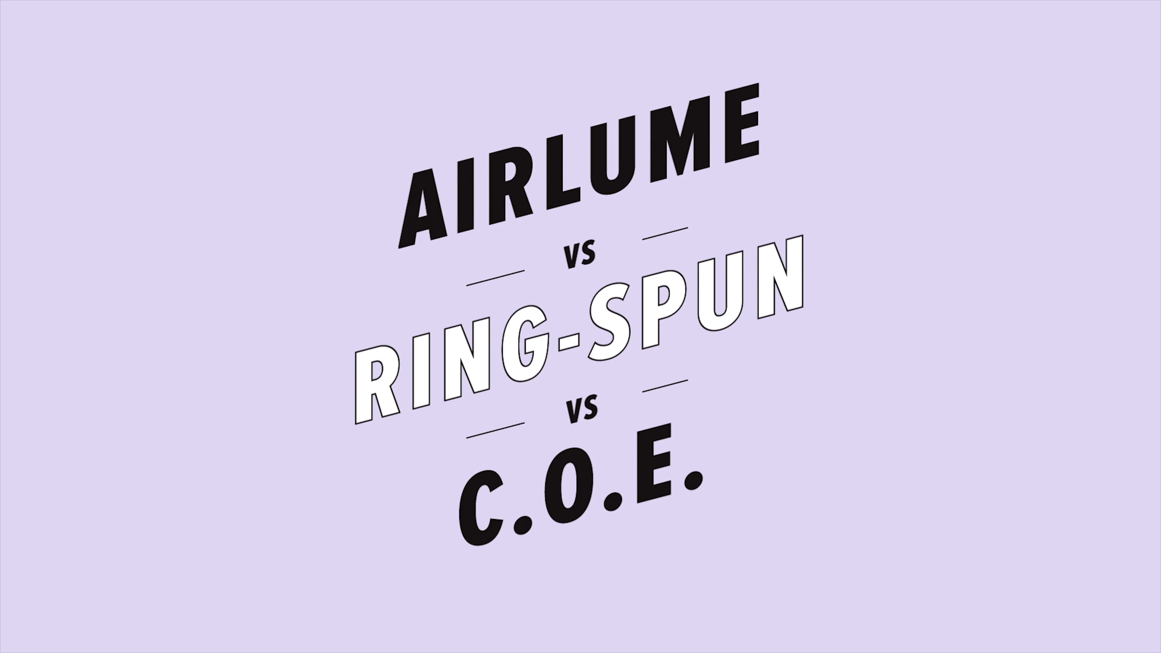 Ringspun vs Regular Cotton