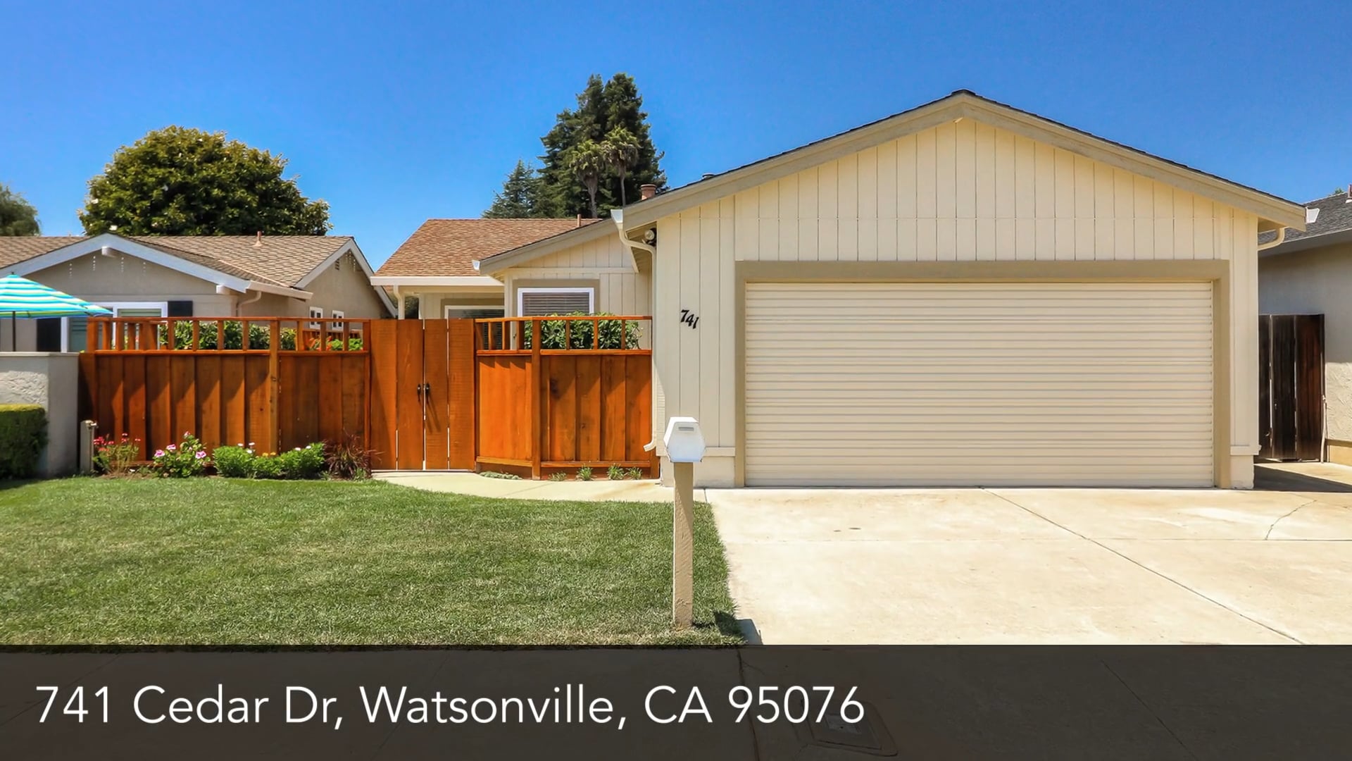 741 Cedar Dr, Watsonville, CA 95076 on Vimeo