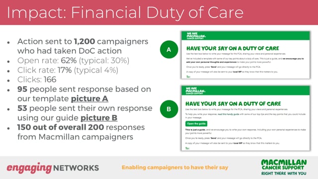 How Macmillan found success in consultation campaigns
