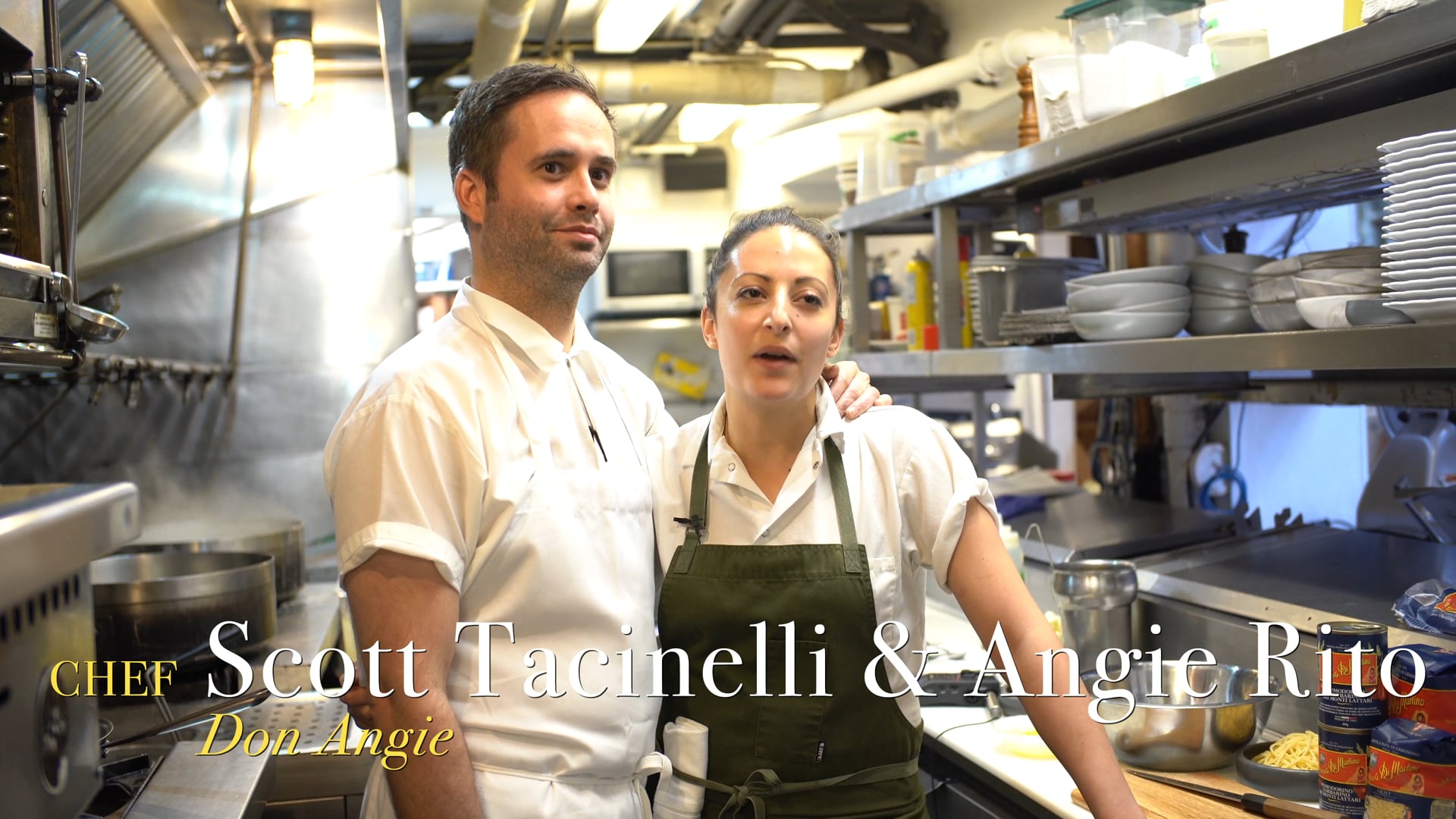 Chef Scott Tacinelli & Angie Rito, Don Angie