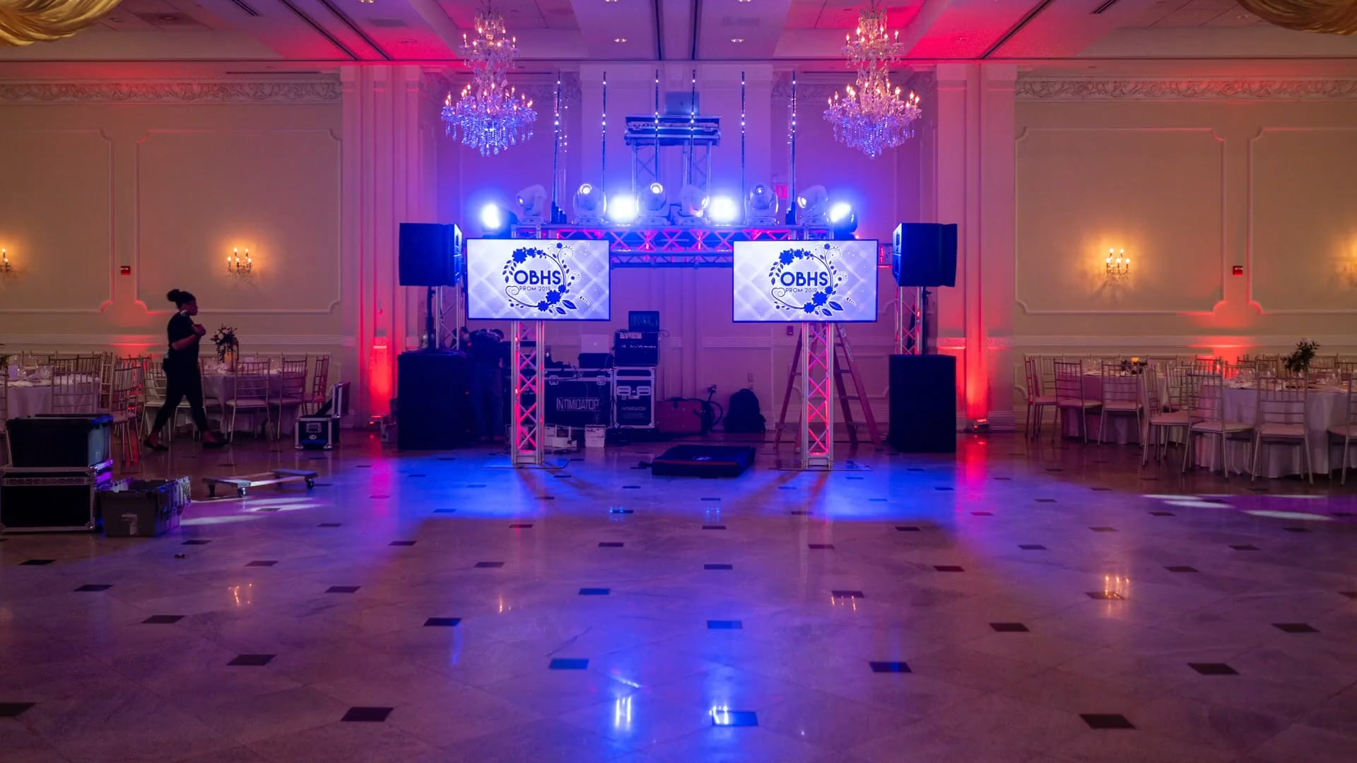 Old Bridge High School Prom 2019 Setup @ Addison Park