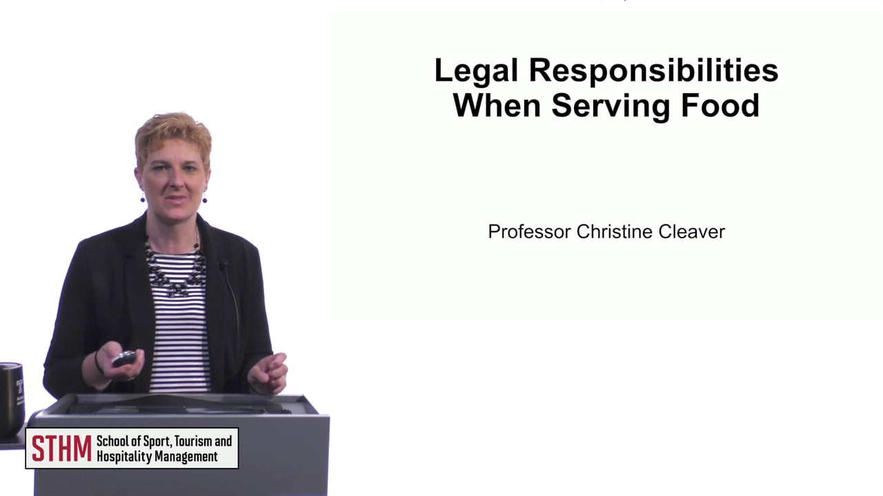 Legal Responsibilities When Serving Food