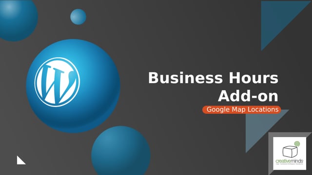 Business Hour Add-on for the Map Locations WordPress Plugin