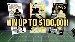 Louisiana Lottery- Saints Counter Game