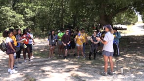 Geoscience Students at Wetlands