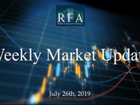 Weekly Market Update- July 26th, 2019