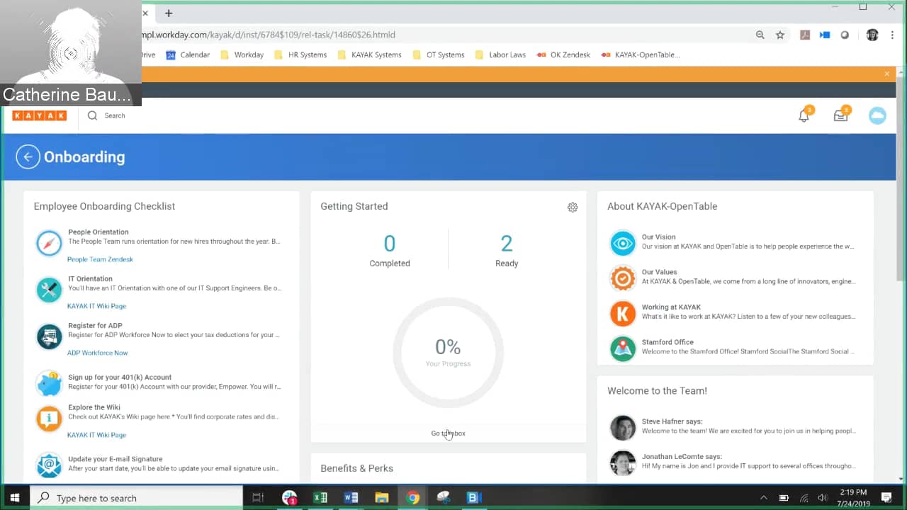 KAYAKOpenTable Workday Onboarding Video on Vimeo