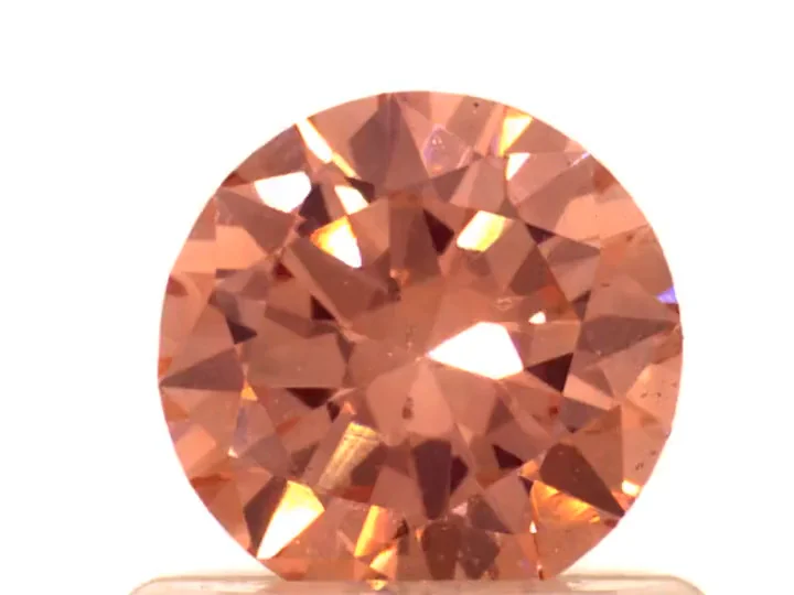 71ct Fancy Intense Orangy Pink Diamond, IGI graded