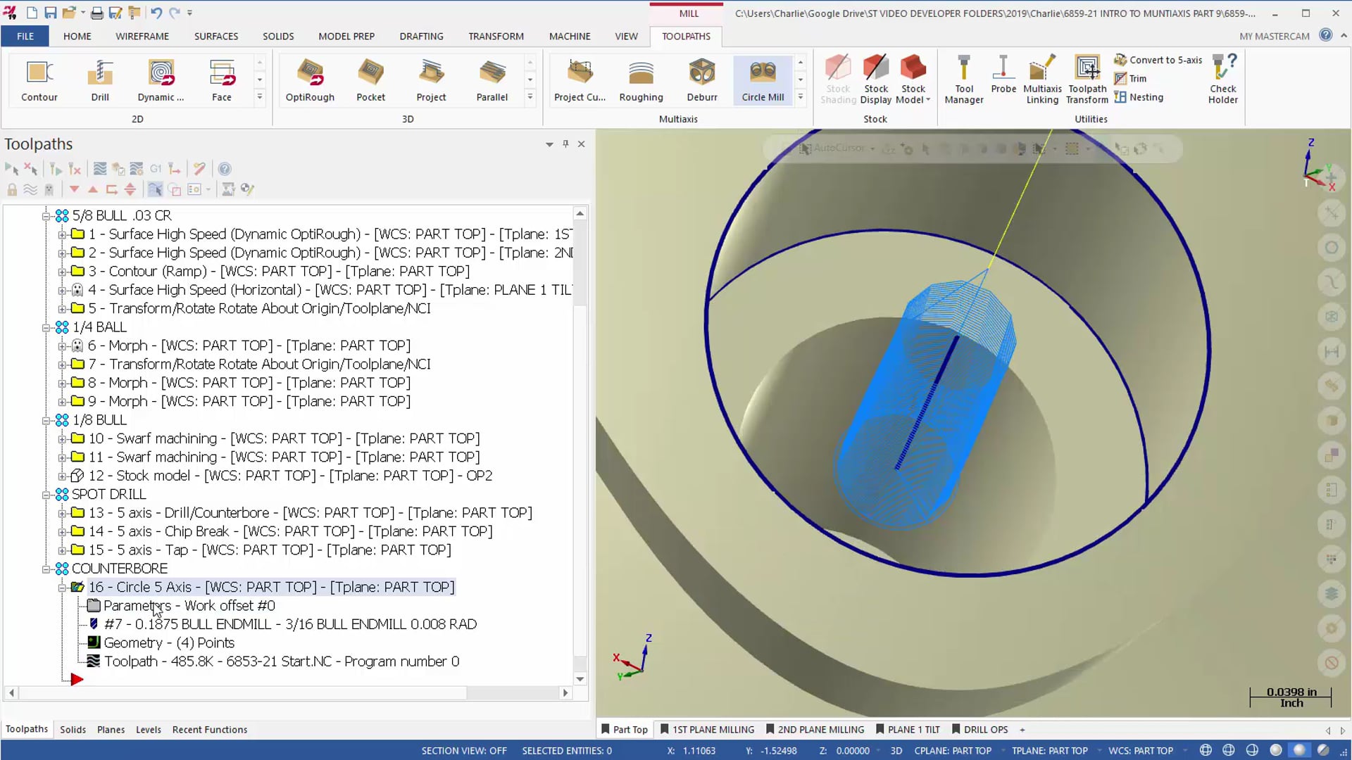 Intro to Multi Axis - Part 9