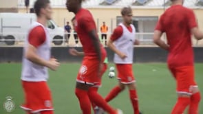 El  Girona FC de gira a l'Escala