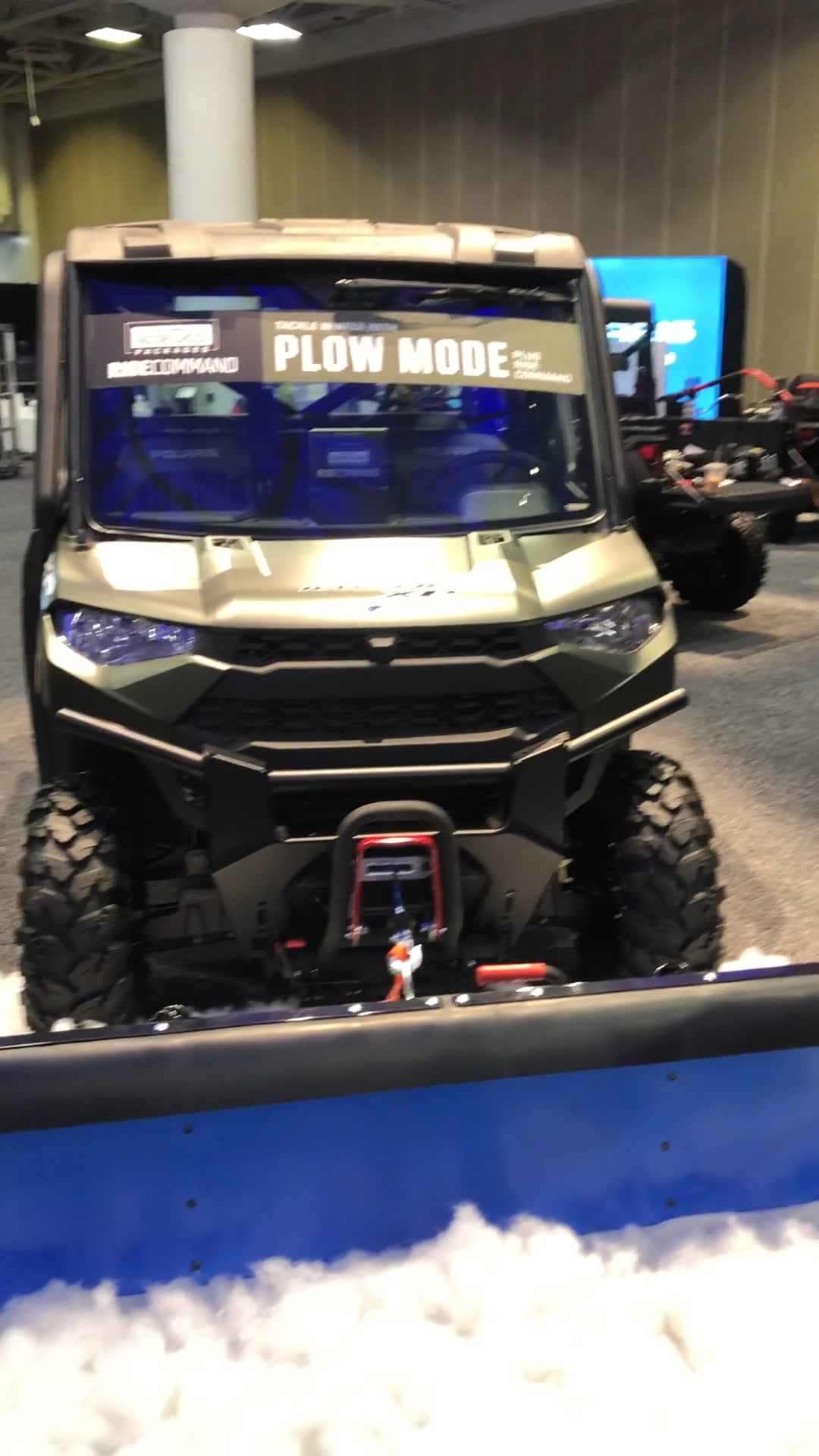 Ride Command Plow Mode on Vimeo