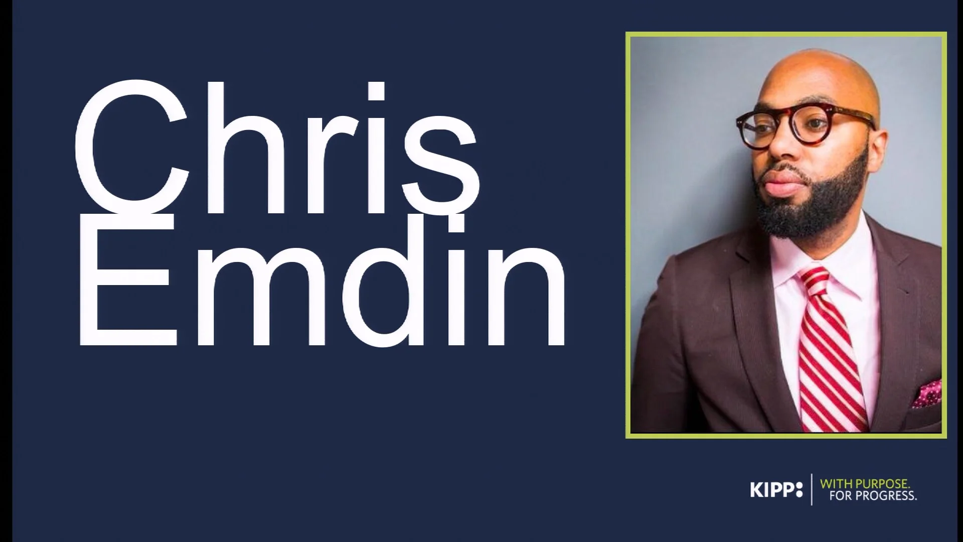 Chris Emdin Intro on Vimeo
