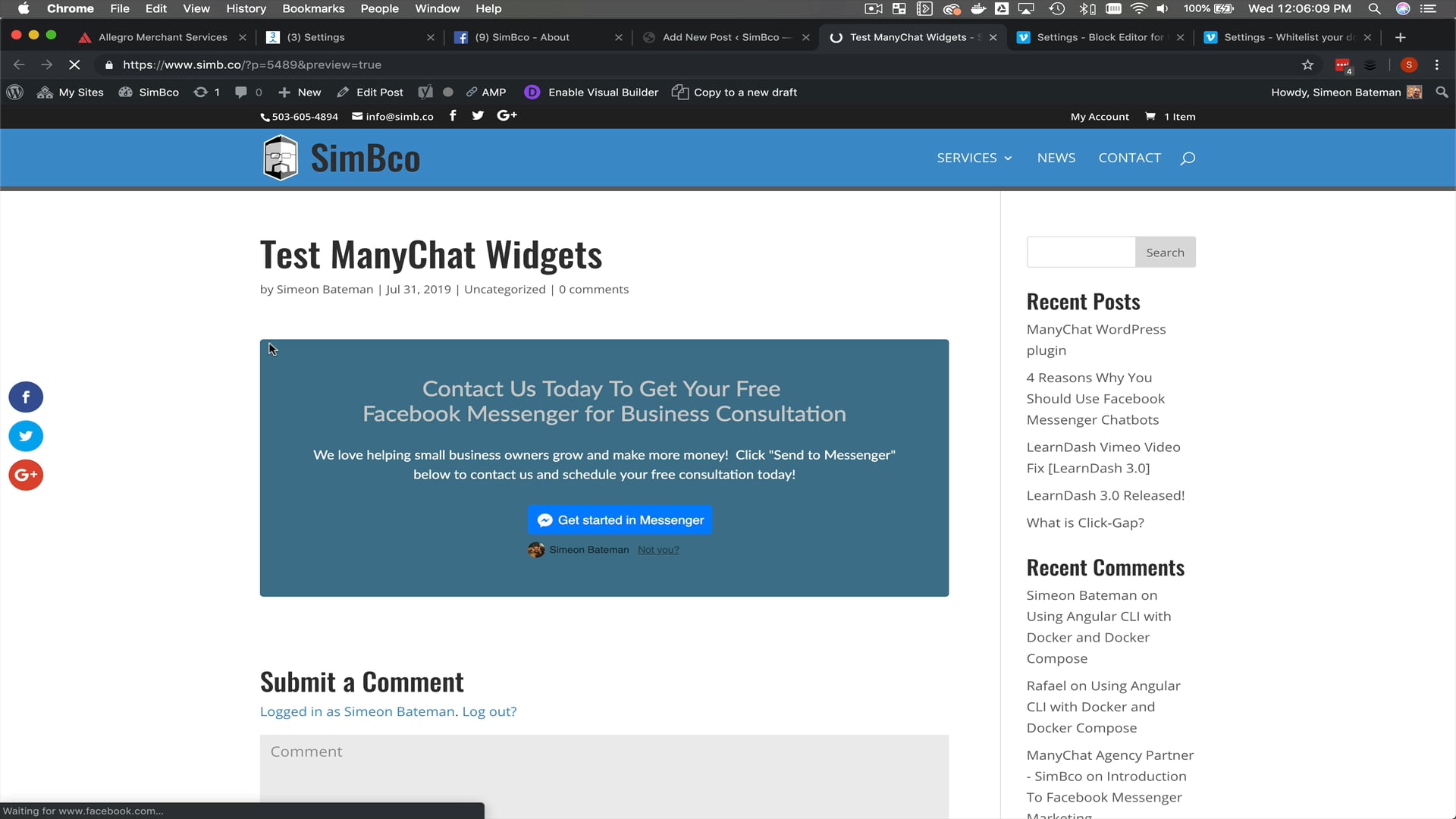 WP Block Editor Usage on Vimeo