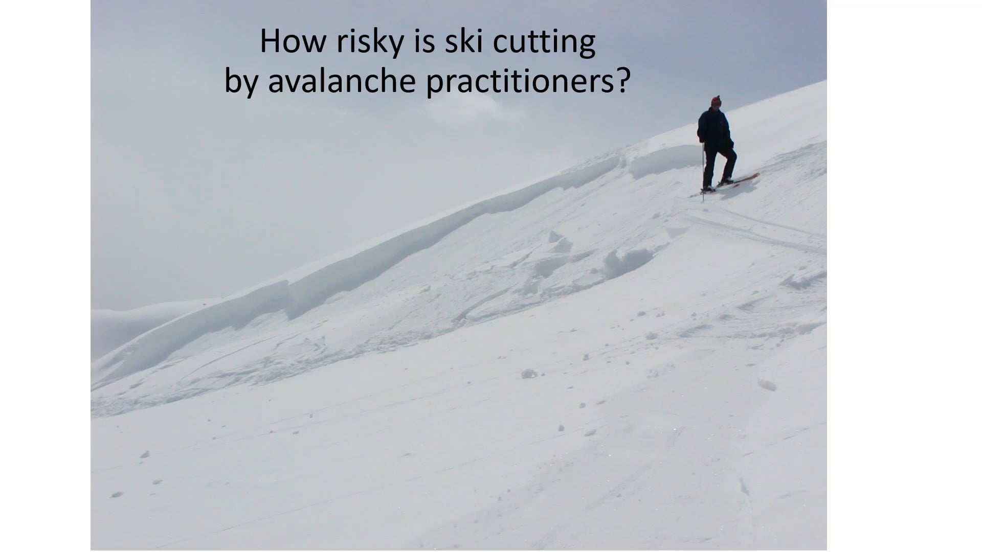How risky is ski cutting by avalanche practitioners?