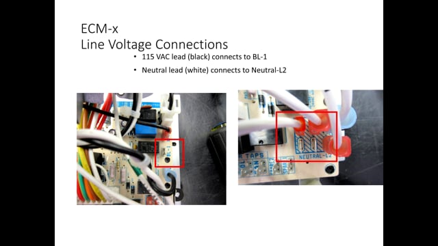 Troubleshooting Motors - DTCT/ECMx