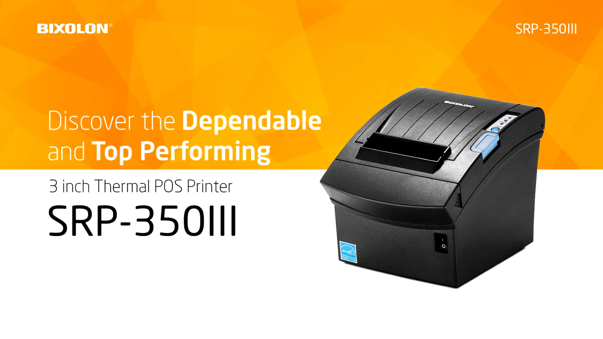 Discover the Dependable and Top Performing, BIXOLON SRP-350III on