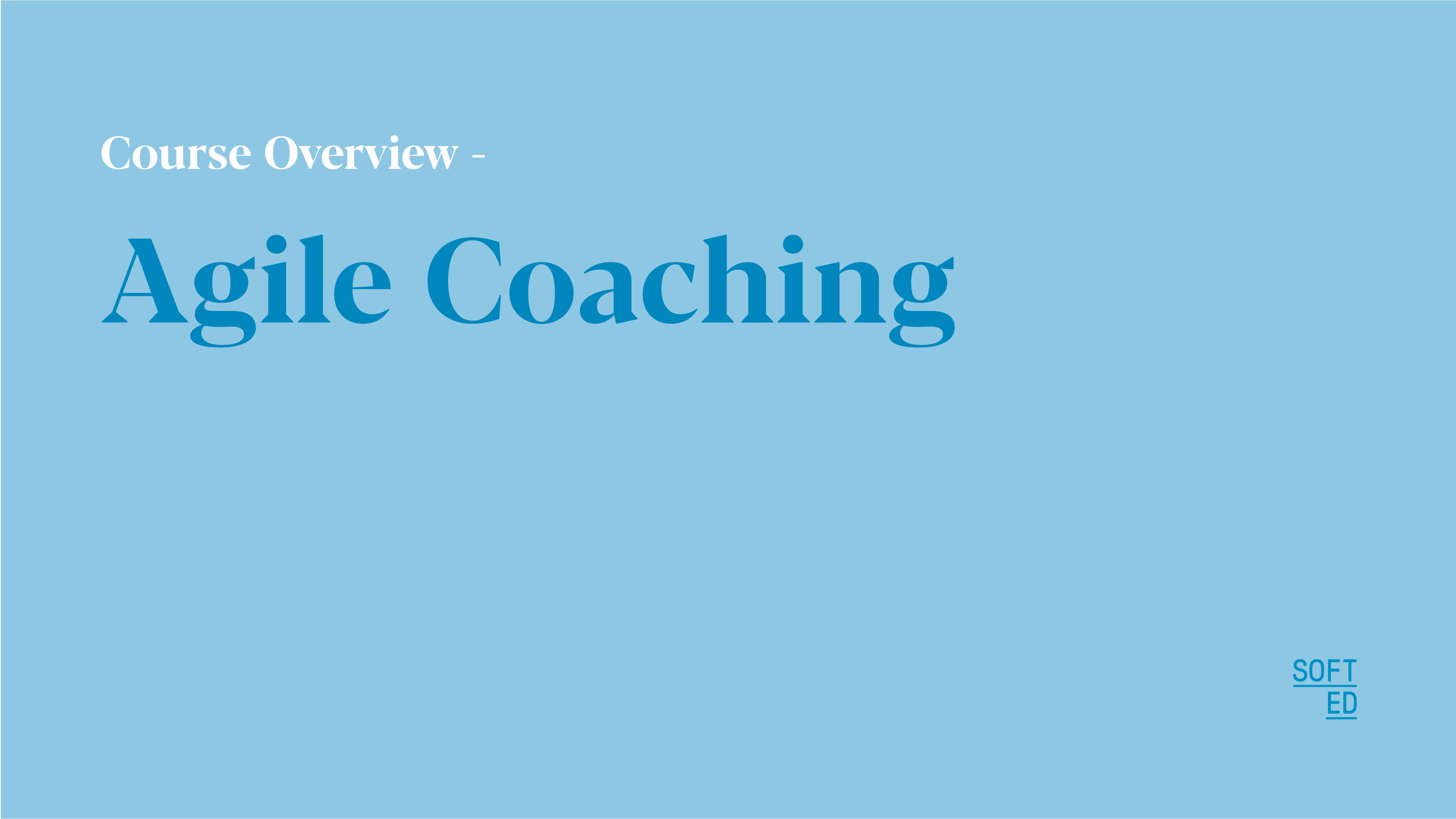 Agile Coaching on Vimeo