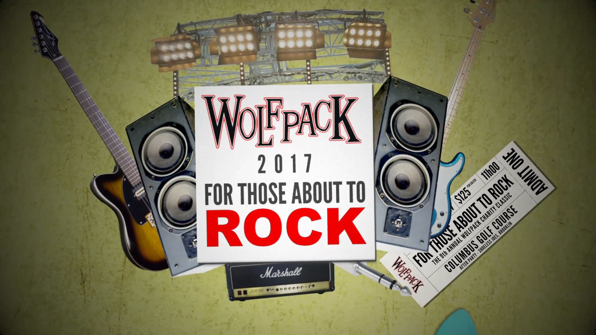 WOLFPACK 2017 - FOR THOSE ABOUT TO ROCK