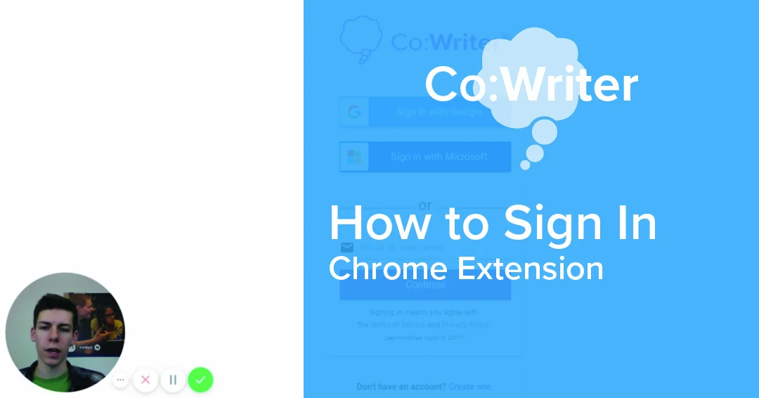Writer for Chrome Extension