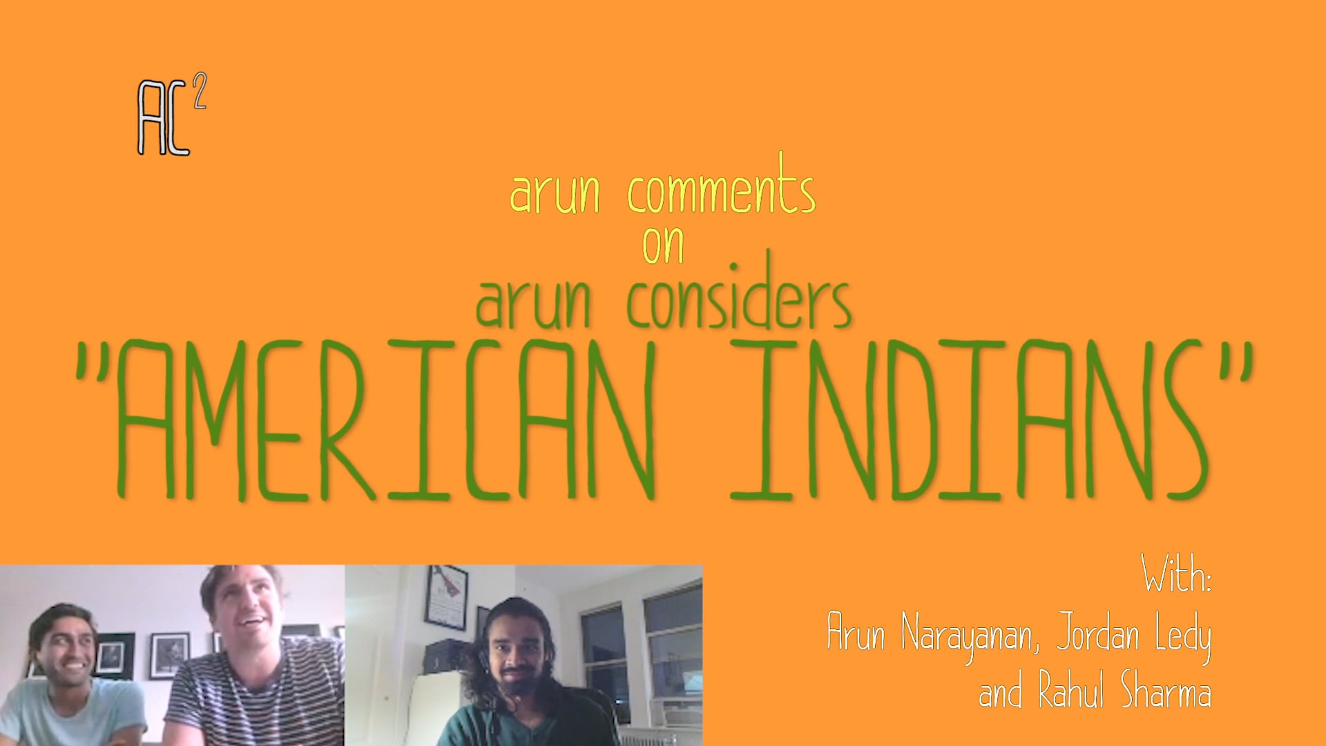 Arun Comments on Arun Considers "American Indians"