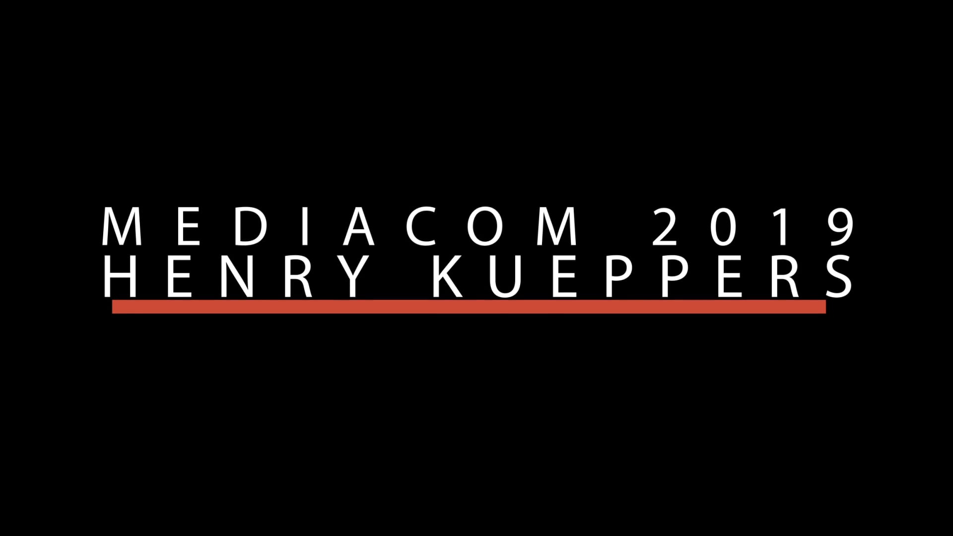 Henry Kueppers Mediacom Reel