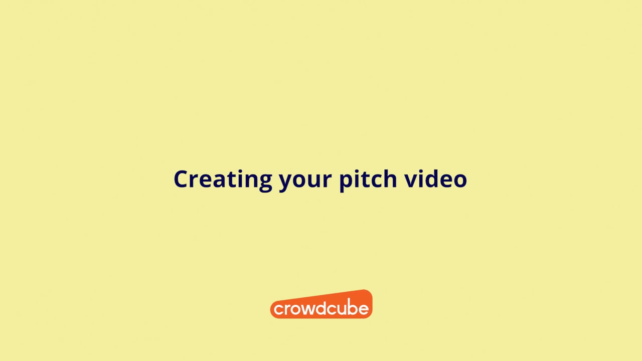 Creating your pitch video