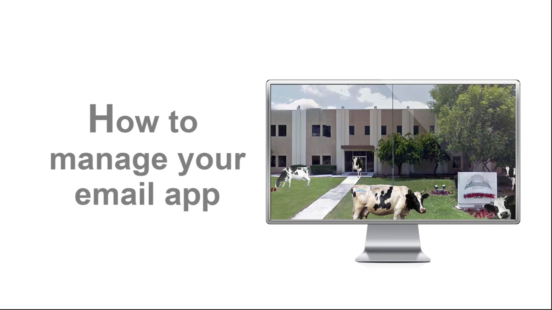 How to manage your email app on Vimeo
