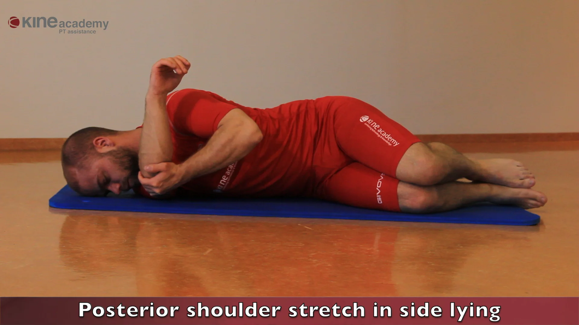 Side-Lying ITB Stretch on Side of Table on Vimeo