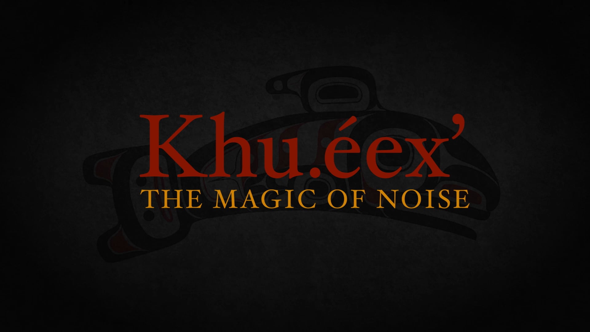 Khu.éex': The Magic of Noise