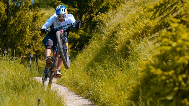 Fabio Wibmer vs. Manuel Feller in Saalbach
