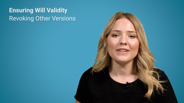 Module 04: Will Validity and Special Conditions - Video Thumbnail