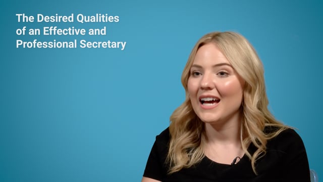 Module 03: Certifications, Skills and Qualities of an Effective Secretary - Video Thumbnail