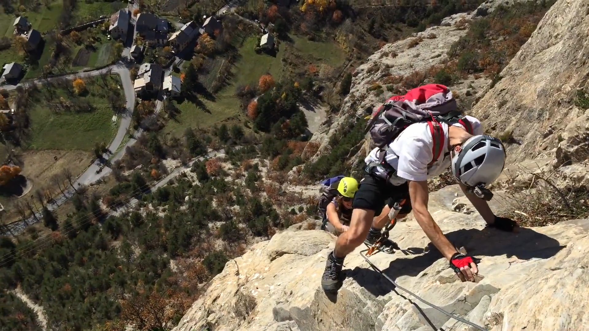 Via ferrata Les Vigneaux - ottobre 2015