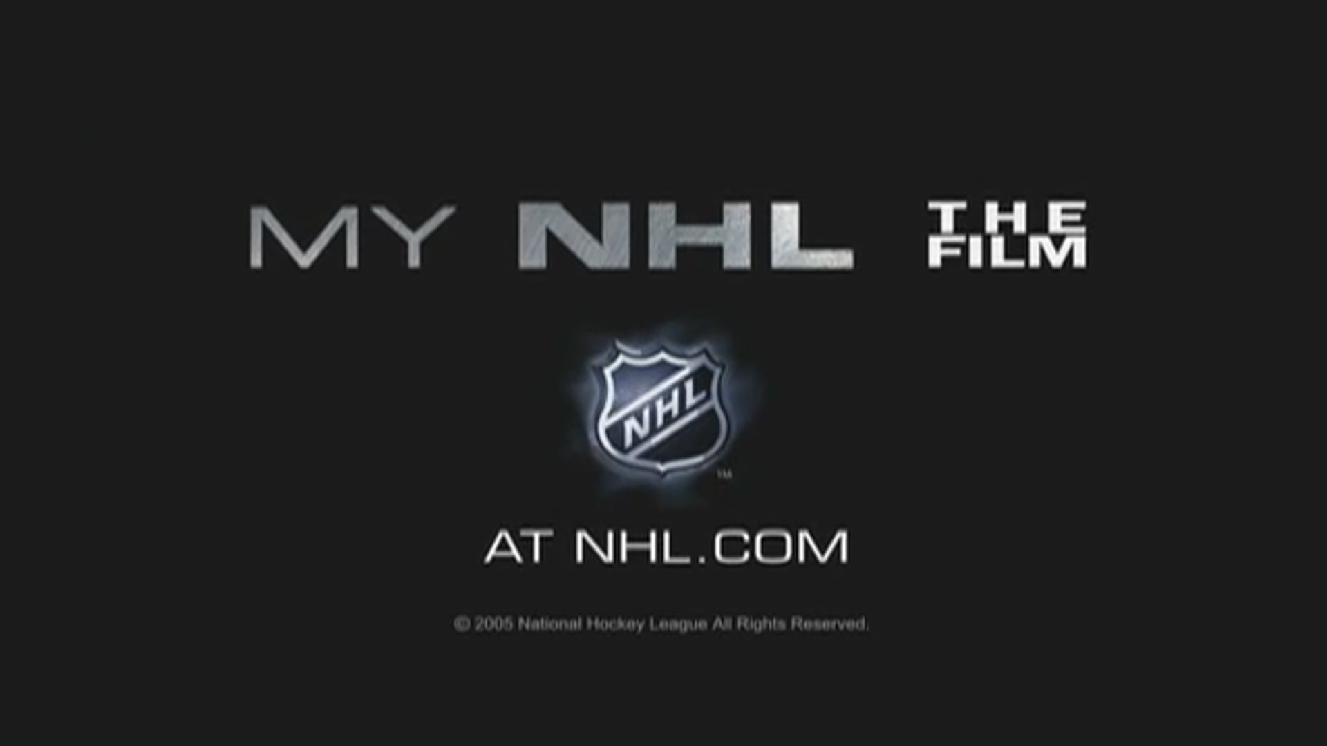 My NHL Trailer