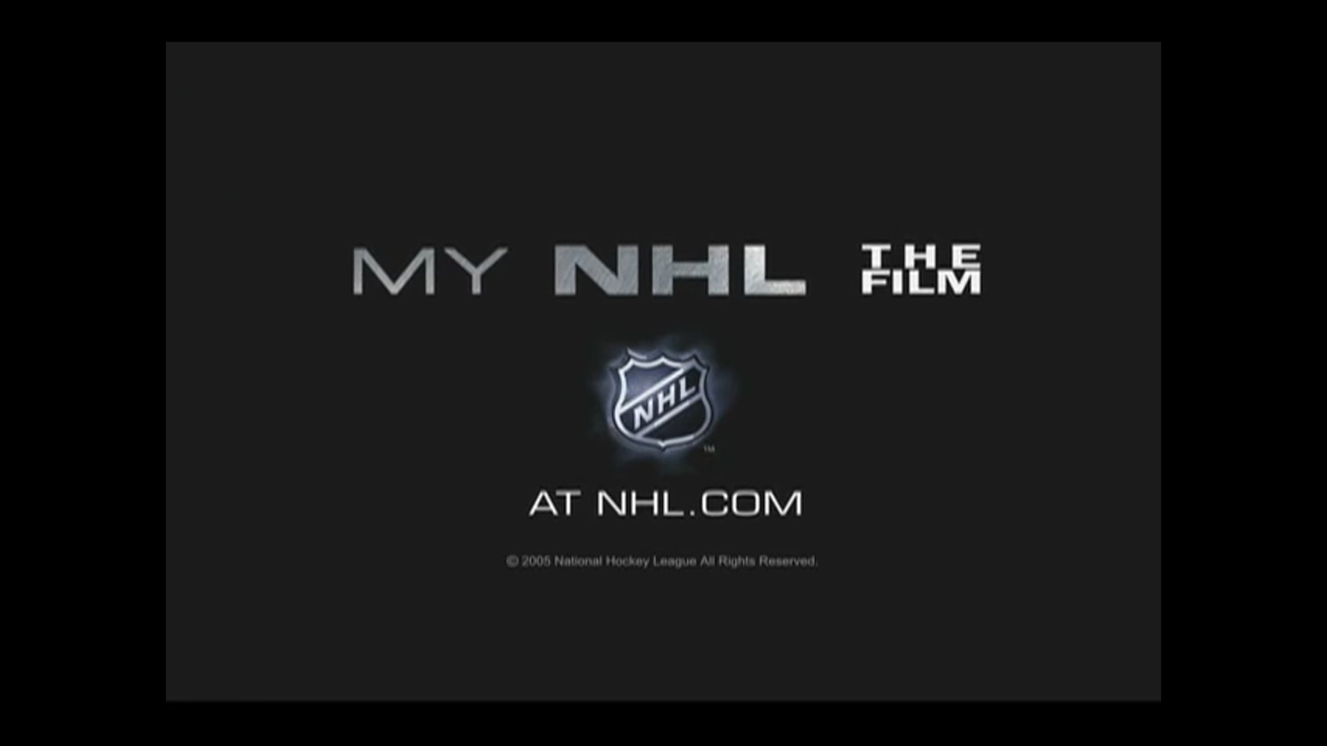 My NHL Trailer