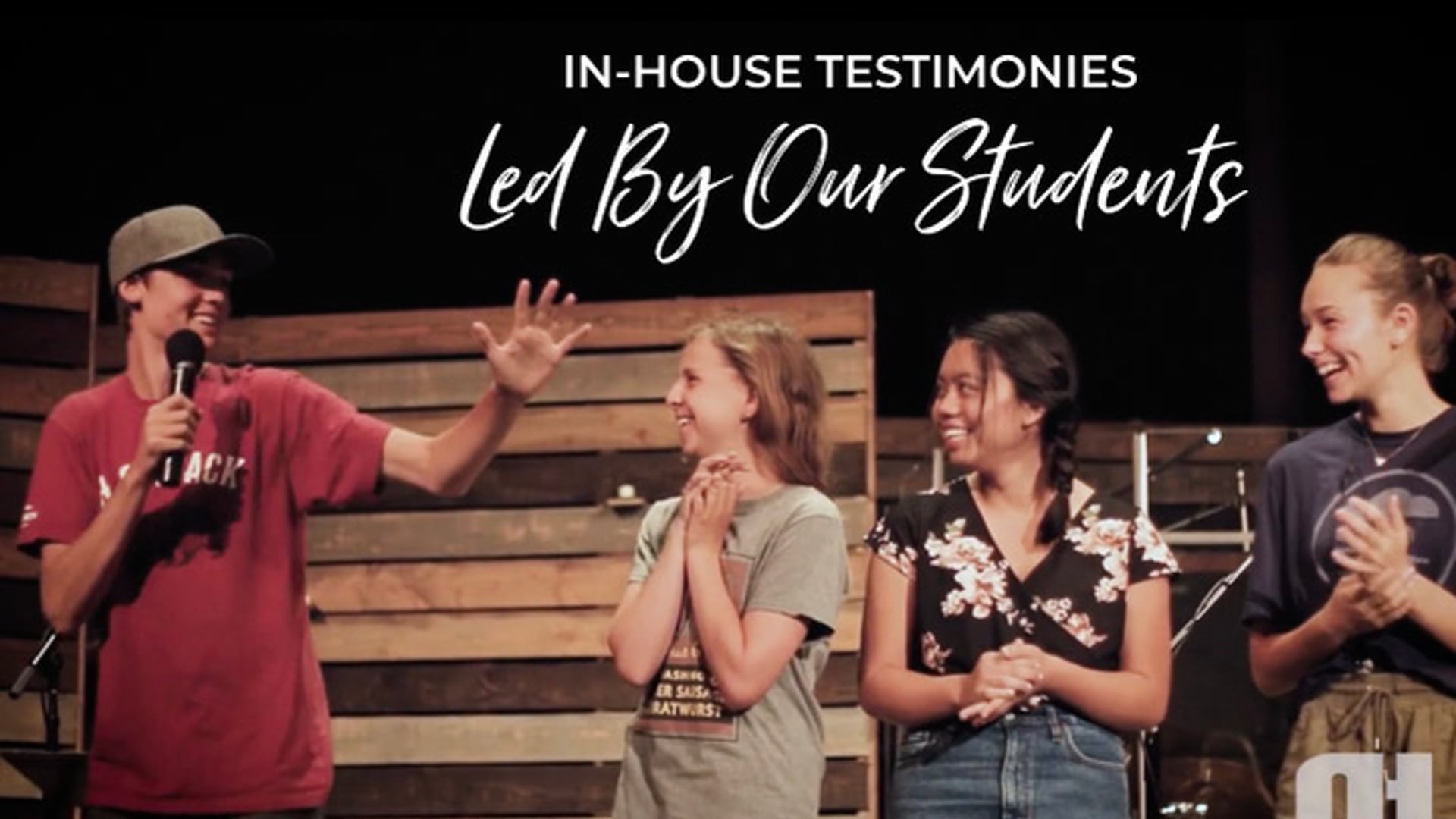 In-House Testimonies: Led by our Students