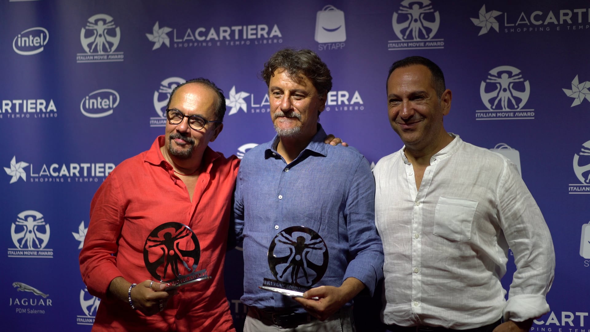 Giorgio Tirabassi e Maurizio Casagrande | Italian Movie Award 2019