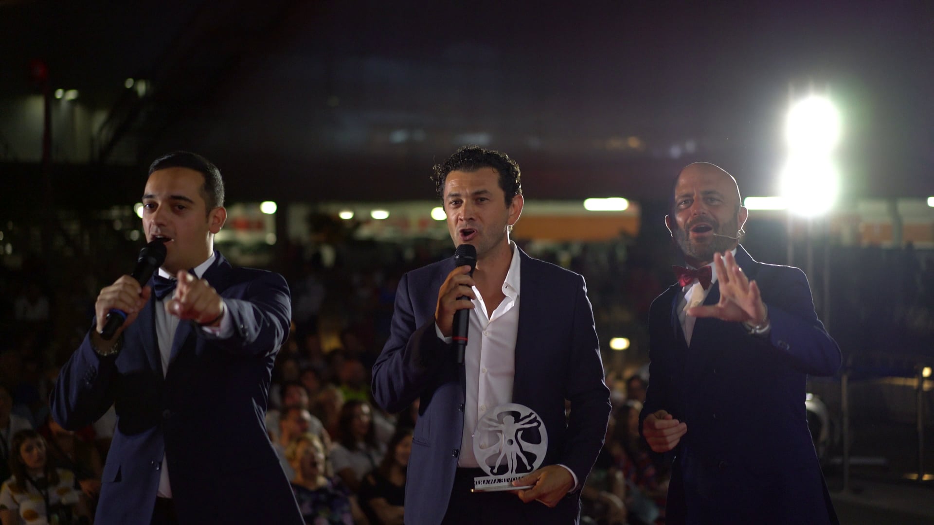 Vinicio Marchioni, Carlo Buccirosso e Francesco Paolantoni | Italian Movie Award 2019