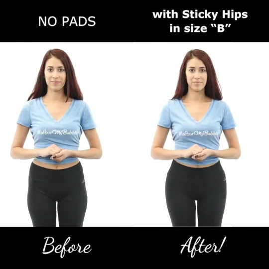 Sticky Hips® SILICONE Hip Pads