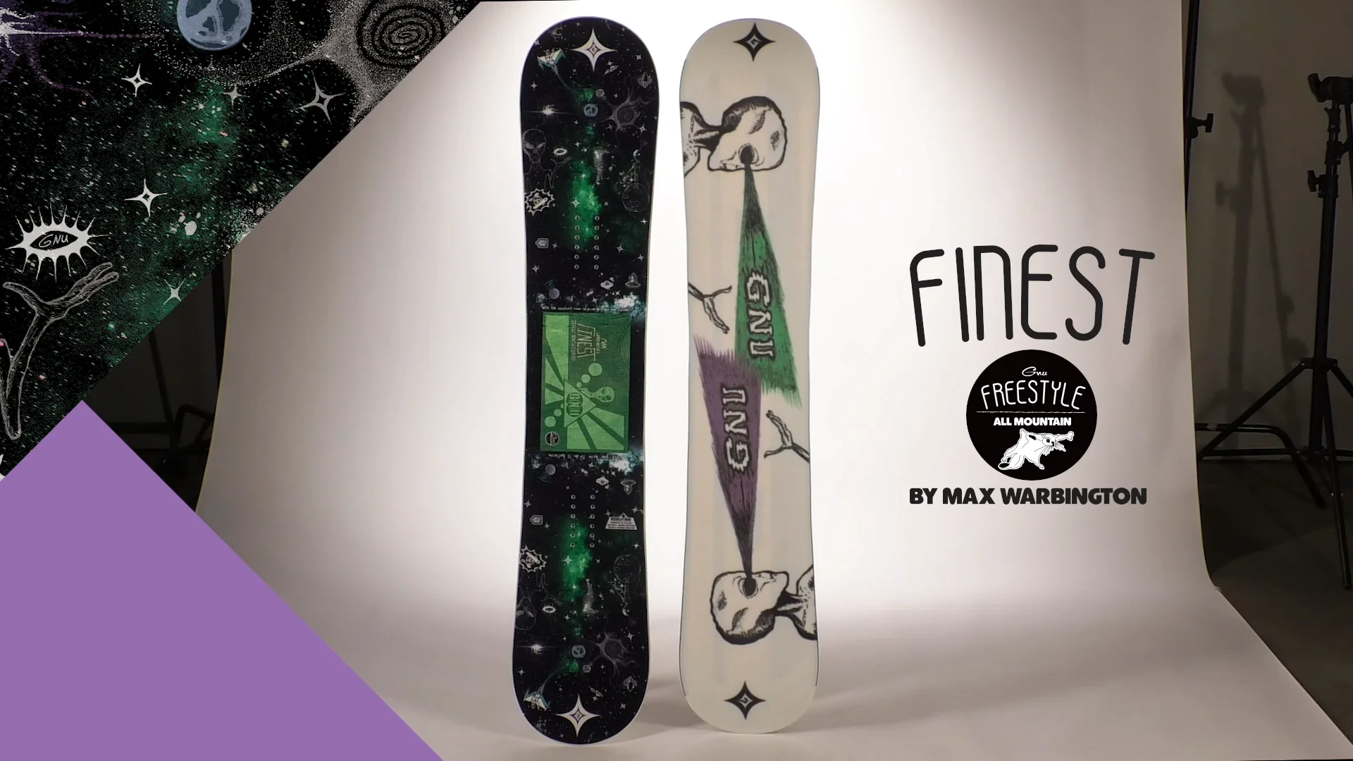 FINEST - GNU SNOWBOARDS 19-20