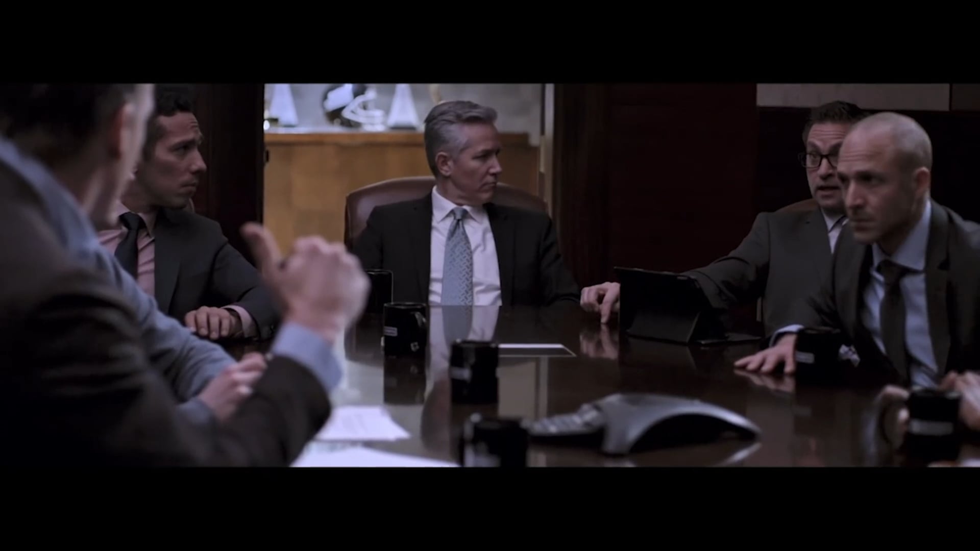 Glenn Thayer, John Malkovich, and Peyton Manning for Super Bowl LIII