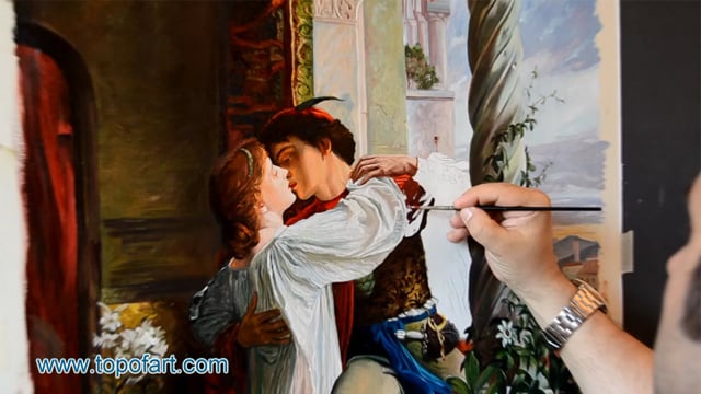 Dicksee | Romeo and Juliet | Painting Reproduction Video | TOPofART