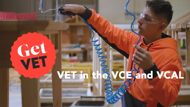 VET in the VCE and VCAL