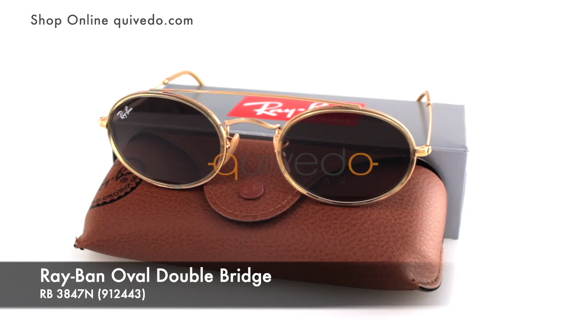 Ray ban oval double hot sale bridge