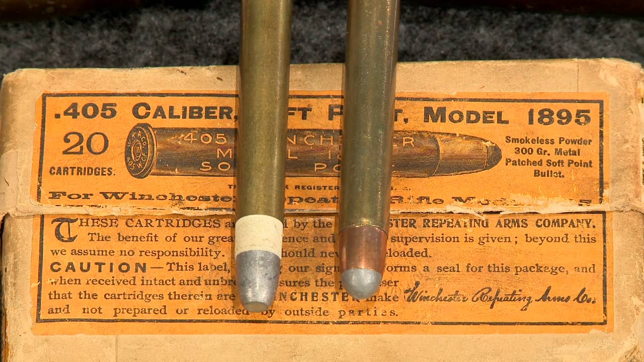 How to Load Ammunition for the 4050 Sharps Bottleneck using Paper Patched Bullets on Vimeo